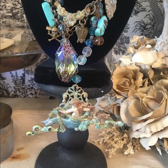 2 New Bohemian House of Shantelle Designer Necklaces - Picture 2 of 5